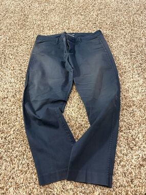 Old Navy women’s pixie chino size 14 pants - blue